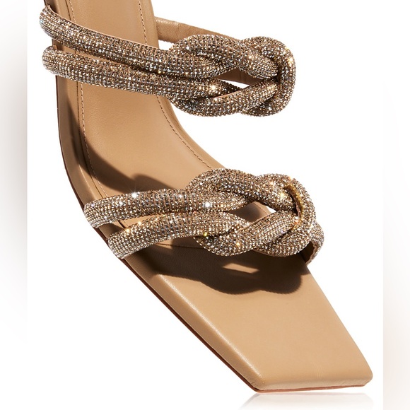 cult gaia Shoes - Cult Gaia Agyness Knot Detailed Sandals Size 40